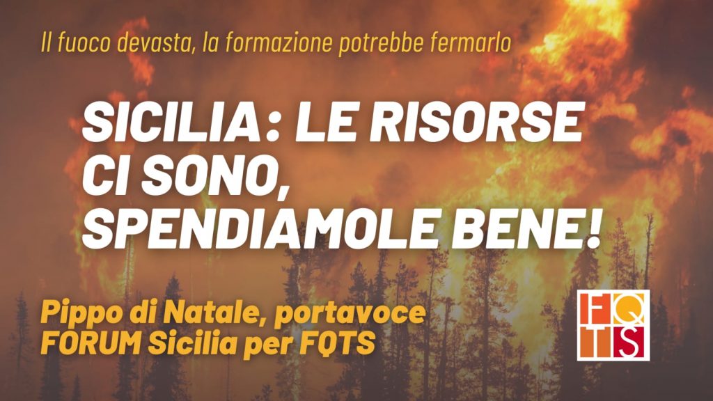 fuoco sicilia fqts agosto 2021