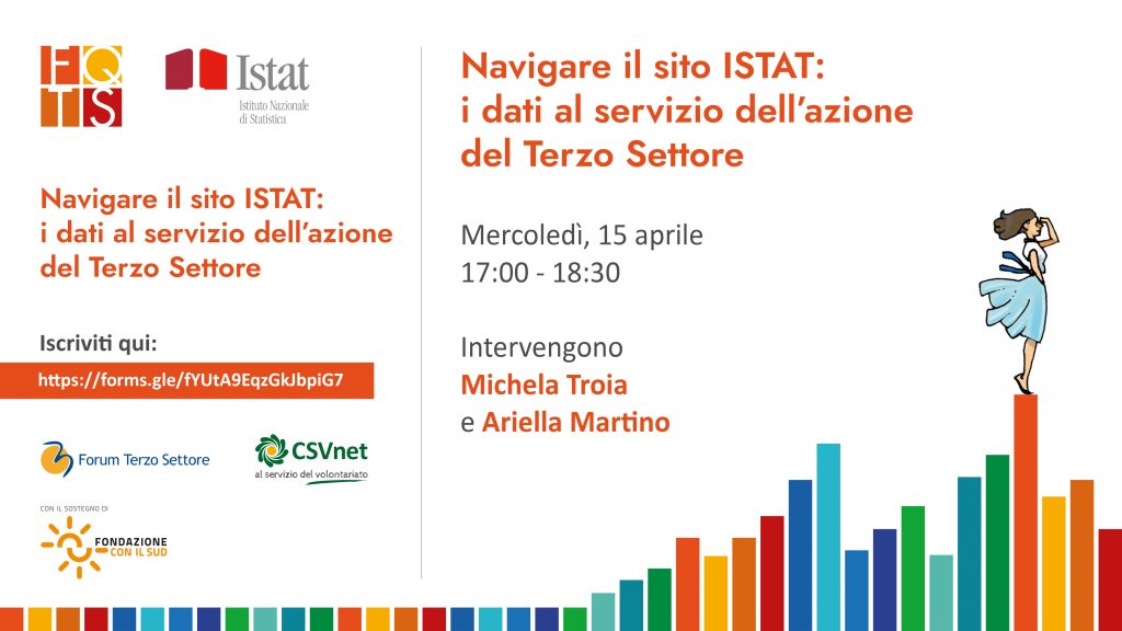 Webinar FQTS con ISTAT: come orientarsi tra i dati per l’azione sociale