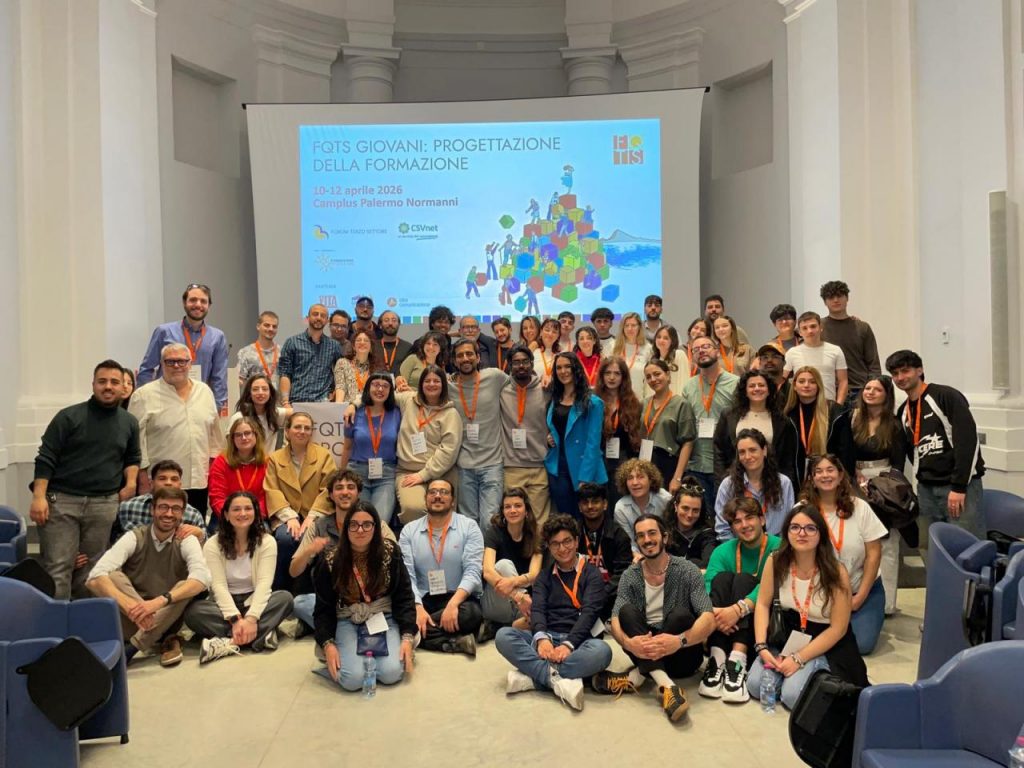 FQTS Giovani – A Frascati oltre 150 giovani per interrogarsi sul futuro del Terzo settore